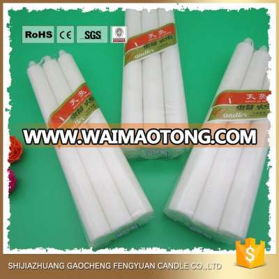 Small MOQ High Quality pillar white taper candle